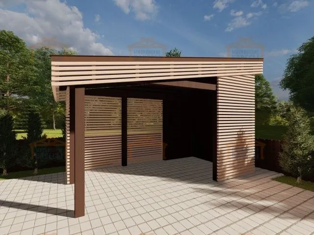 НАВЕС-БЕСЕДКА ЛАВАНДА — Фото 3