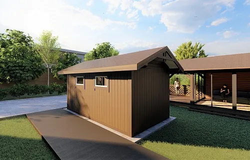 ГАРАЖ ДЛЯ МАШИНЫ БРУКЛИН — Фото 4