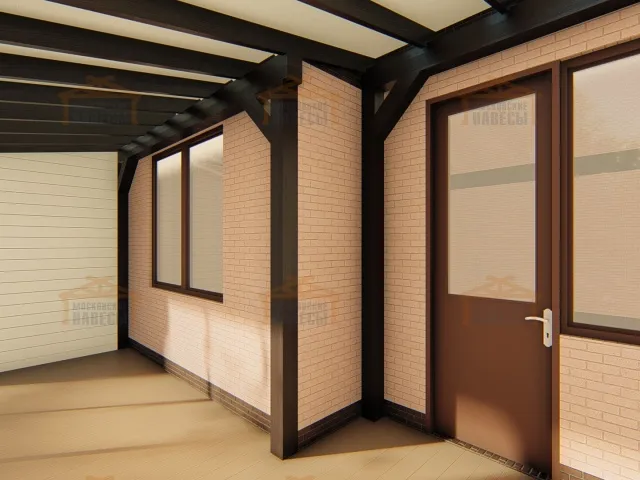 Застекленная беседка ЮНОНА 2.0 — Фото 4