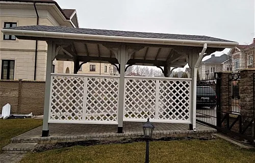 Навес для одного автомобиля ГАЙД-ПАРК — Фото 2