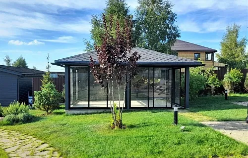 Застекленная беседка ЧАЙКА 2.0 — Фото 3