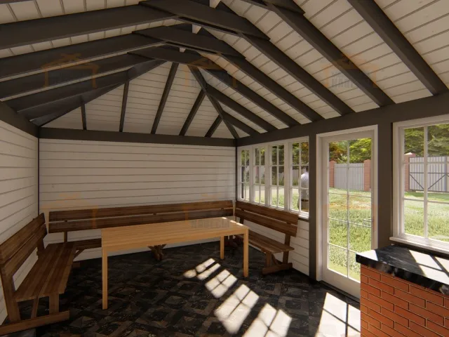 Застекленная беседка СУОМИ — Фото 3