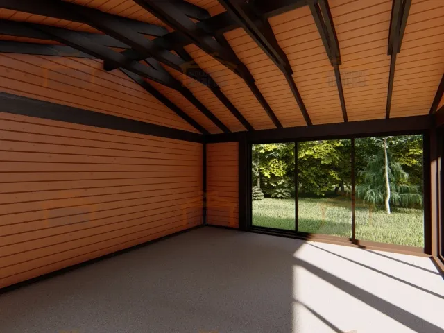 Застекленная беседка МОНТАНА MAXI — Фото 9