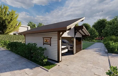 ГАРАЖ ДЛЯ ДВУХ АВТО СО ВТОРЫМ СВЕТОМ ФИЛАДЕЛЬФИЯ — Фото 3