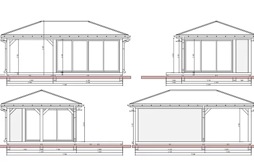 Застекленная беседка АДМИРАЛ 2.0 — Фото 9