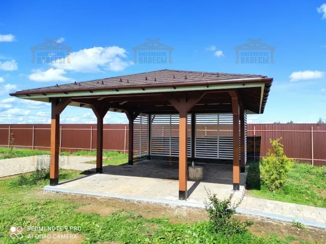 НАВЕС-БЕСЕДКА АРИАДА — Фото 3
