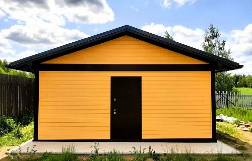 Навес для двух машин с хозблоком РИВЬЕРА — Фото 5