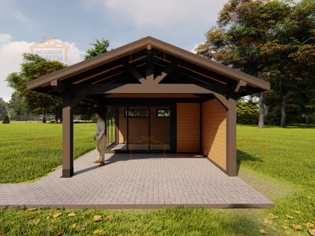 Застекленная беседка БУРЕВЕСТНИК 2.0 — Фото 12