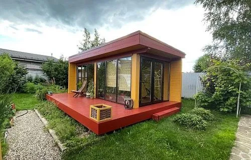 Застекленная беседка САДОВЫЙ ОФИС — Фото 2