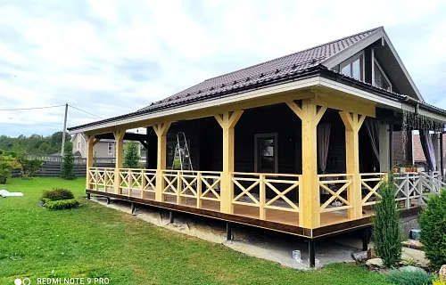 ВЕРАНДА К ДОМУ КАЗАНСКАЯ — Фото 3