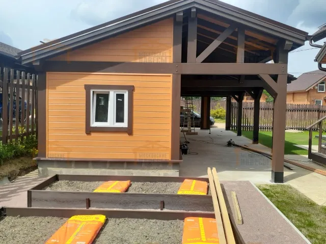 Навес с хозблоком АТМОСФЕРА — Фото 6