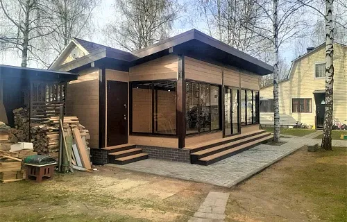 Застекленная беседка КОФЕЙНАЯ — Фото 2