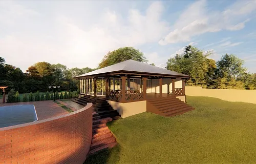 Застекленная беседка ТРИУМФ — Фото 4