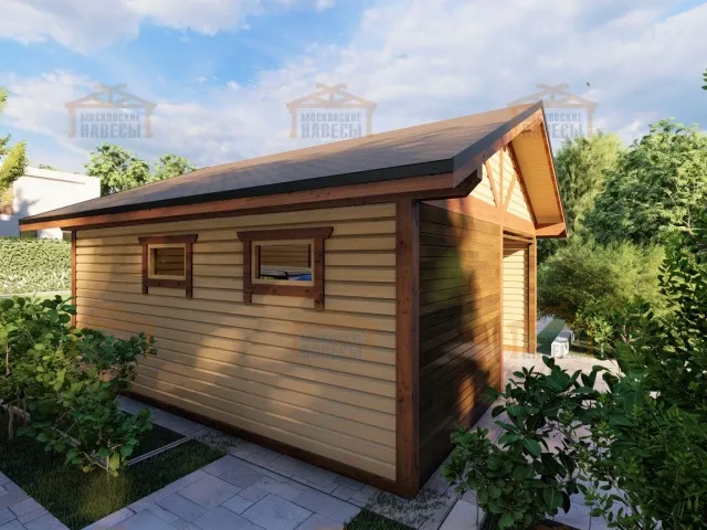 ГАРАЖ ДЛЯ ДВУХ АВТО ПАМИР — Фото 3