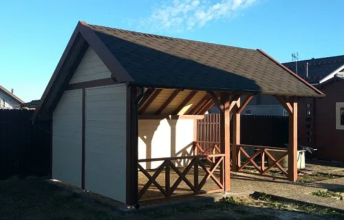 НАВЕС-БЕСЕДКА АТЛАНТ — Фото 2