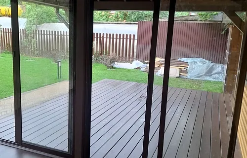 Застекленная беседка с хозблоком САКСОНИЯ — Фото 5