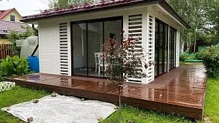 Застекленная беседка ФИОНА - миниатюра