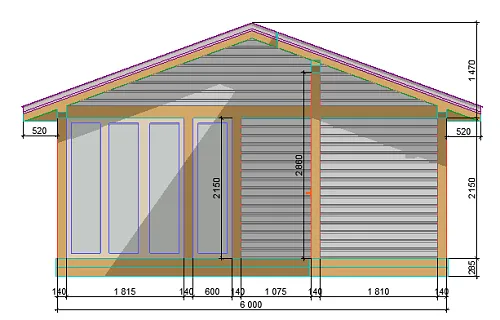Застекленная беседка с хозблоками ТЕСЛА — Фото 8