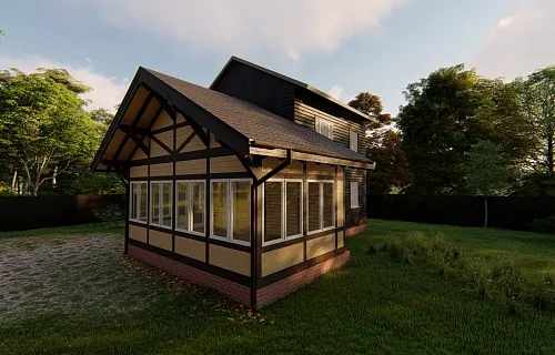 ВЕРАНДА К ДОМУ ПАРК АВЕНЮ — Фото 5