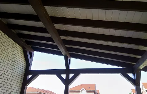 ВЕРАНДА К ДОМУ ЛЕСНАЯ — Фото 4