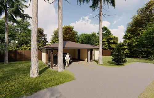 Навес-гараж БАЛТИК — Фото 5