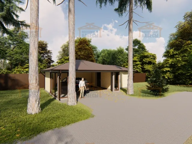 Навес-гараж БАЛТИК — Фото 5