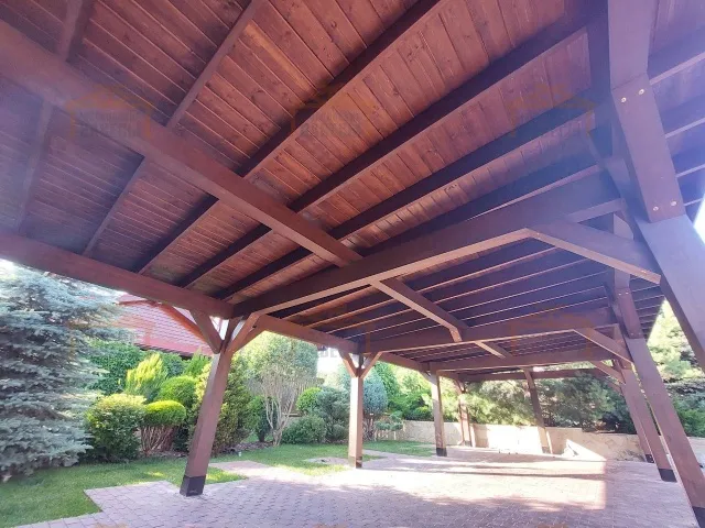 Односкатный навес для автомобилей ЛЕОН — Фото 3