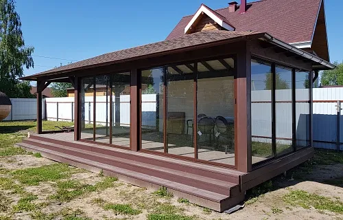 Застекленная беседка ТОСКАНА — Фото 6