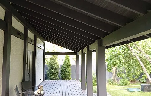 Веранда к фахверковому дому СИРИУС — Фото 5