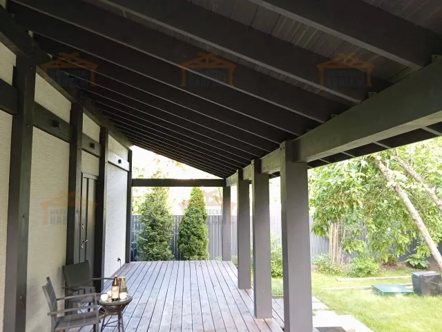 Веранда к фахверковому дому СИРИУС — Фото 5