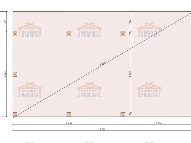 ВЕРАНДА-ТЕРРАСА К ДОМУ ПРОСТОР — Фото 7