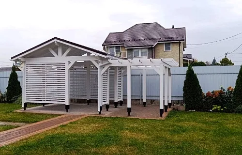 НАВЕС-БЕСЕДКА АДРИЯ 2.0 — Фото 2