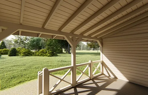 ВЕРАНДА К ДОМУ СТАНДАРТ — Фото 4