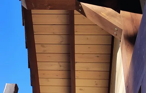 Навес для двух автомобилей с хозблоком КОНСУЛ 2.0 — Фото 3