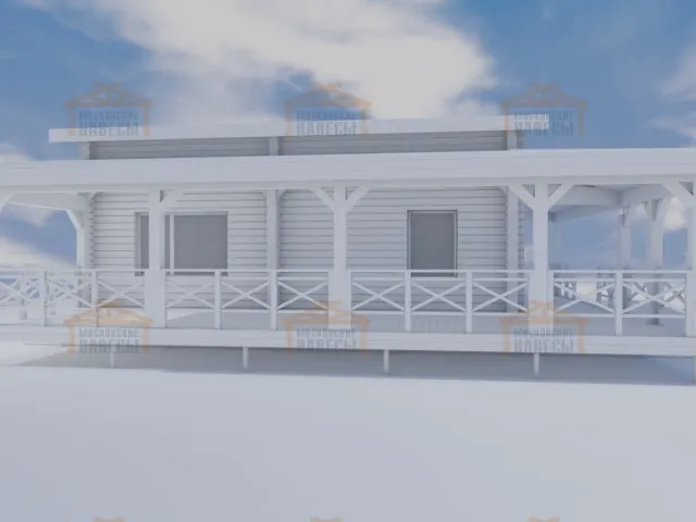 ВЕРАНДА К ДОМУ КАЗАНСКАЯ — Фото 4