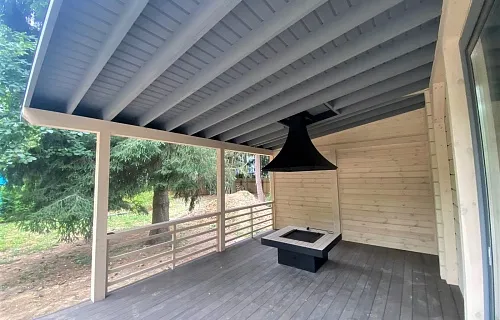 ВЕРАНДА-ТЕРРАСА К ДОМУ ЛЕТНЯЯ — Фото 2