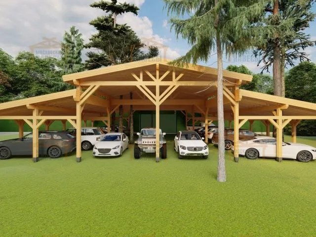 Навес для много машин РЕНЕССАНС — Фото 8