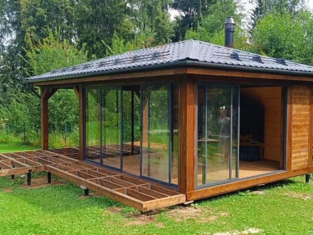 Застекленная беседка АДМИРАЛ 2.0 — Фото 5