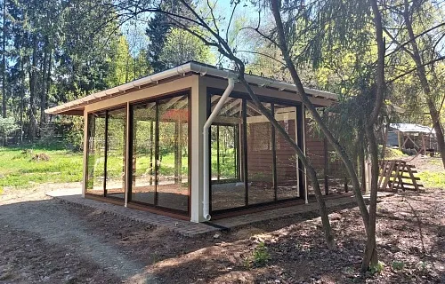 Застекленная беседка ЧАЙКА — Фото 2