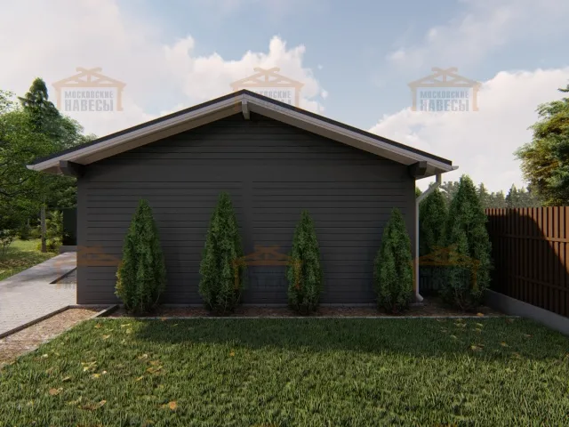 Навес из клееного бруса СУЛТАН — Фото 5