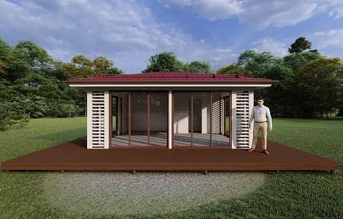 Застекленная беседка ФИОНА — Фото 9