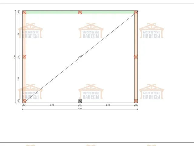 НАВЕС-БЕСЕДКА АТЛАНТ — Фото 7