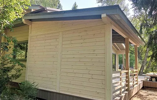 ВЕРАНДА-ТЕРРАСА К ДОМУ ЛЕТНЯЯ — Фото 5