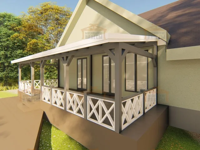 ВЕРАНДА К ДОМУ КНЯЖЕСКАЯ — Фото 6