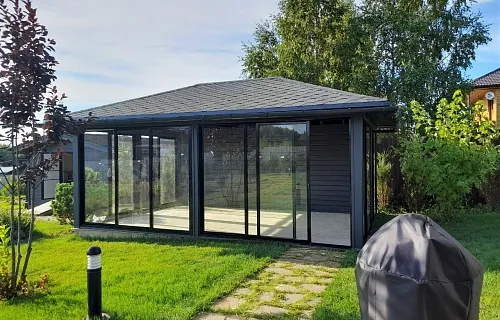 Застекленная беседка ЧАЙКА 2.0 — Фото 2