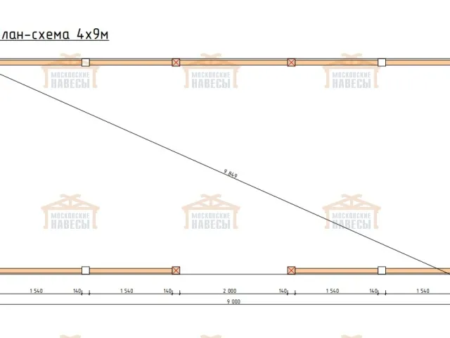 НАВЕС-БЕСЕДКА НЕРОН 2.0 — Фото 8