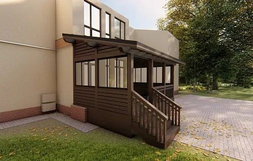 ВЕРАНДА К ДОМУ СИГМА — Фото 2