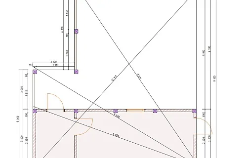 Навес для двух машин с хозблоком ИСТРА — Фото 3