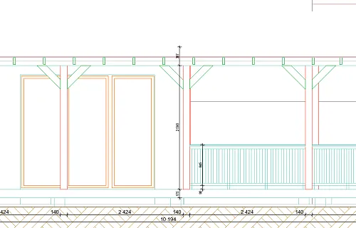 ДЕРЕВЯННАЯ ВЕРАНДА К ДОМУ ОМЕГА — Фото 8