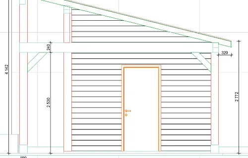 Навес с хозблоком ОРИОН — Фото 9
